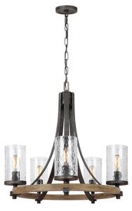 Quintiesse QN-ANGELO5 Angelo 5 Light Rustic Ceiling Chandelier