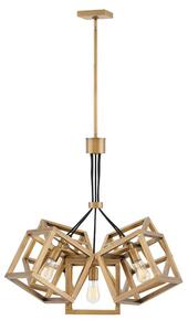 Quintiesse QN-ENSEMBLE5P-BB Ensemble 5 Light Cluster Ceiling Pendant In Brushed Bronze