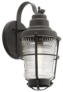 Quintiesse QN-CHANCE-HARBOR-M Chance Harbor Outdoor Medium Wall Lantern In Weathered Zinc IP44