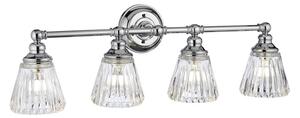 Quintiesse QN-KEYNES4-BATH Keynes 4 Light Bathroom Wall Light In Polished Chrome IP44