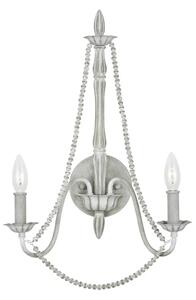 Elstead FE-MARYVILLE2 Maryville Traditional 2 Light Wall Light In Weathered Washed Grey Finish