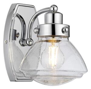 Quintiesse QN-SCHOLAR1 Scholar 1 Light Bathroom Wall Light In Polished Chrome Finish IP44