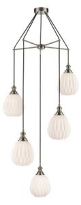 Marcella 5 Light Cluster Ceiling Light In Matt White Finish 60 cm F2421-5/349