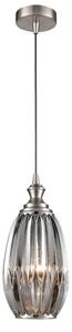 Marcella 1 Light Ceiling Pendant Light In Smoked Glass Finish 15cm PH231/350