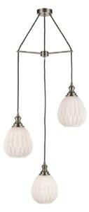 Marcella 3 Light Cluster Ceiling Light In Matt White Finish 51 cm F2421-3/349