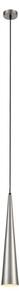 Franklite PCH240 Kanos 1 Light Ceiling Pendant Light In Satin Nickel Finish