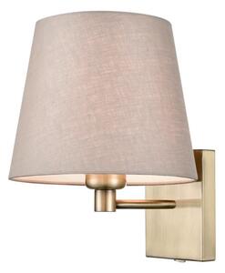 Rosie Wall Light In Bronze Finish With Shade W138/1176