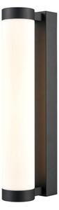 Franklite WB131 Dimmable Small LED Bathroom Wall Light In Black Finish IP44