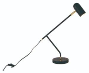 Study Table Lamp In Black And Bronze Finish T611