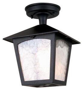 Elstead BL6A York exterior, black, flush porch lantern, IP23