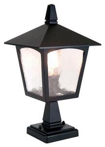 Elstead BL7 York exterior pedestal lantern, black, IP43