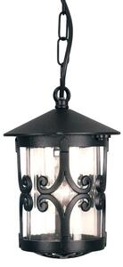 Elstead BL13B-BLACK Hereford exterior black porch chain lantern, IP23