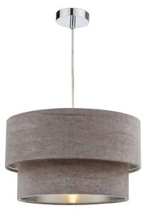 Dar Wisebuys Suvan Easy Fit Mink Velvet Shade With Silver Lining