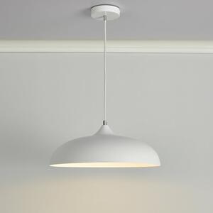 Dar Wisebuys Kaelan Single Ceiling Pendant Light In White Finish