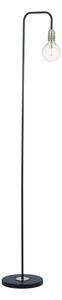 Dar Wisebuys Kiefer Floor Lamp In Black And Antique Brass Finish