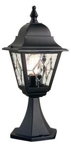 Elstead NR3 Norfolk period, black exterior pedestal lantern, IP43