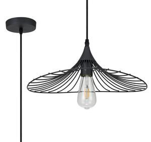 Robson Pendant Shallow 1 Light in a Graphite Finish