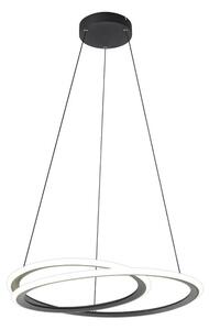 Calvin Dimmable LED Ceiling Pendant Light In Black Finish
