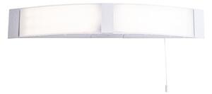 Salford Bathroom Shaver Wall Lamp In White Finish