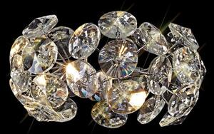 Fusion Non-Electric Crystal Ceiling Pendant in Polished Chrome Finish