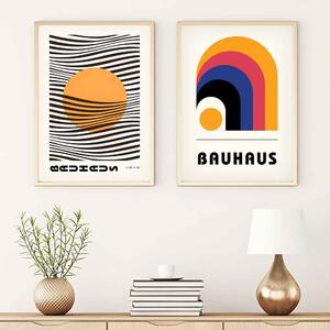 Stillform Wooden 20x30cm Decorative Wall Frame Set in Multicolour