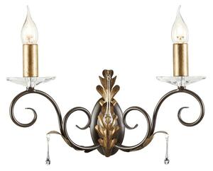 Elstead AML2 Bronze/Gold Amarilli Double Wall Light