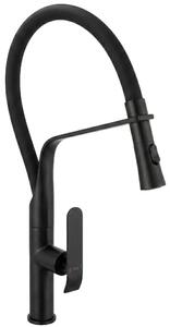 Kitchen faucet Castor black mat