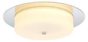 Arctic Bathroom LED Ceiling Light In Polished Chrome And White Finish IP44