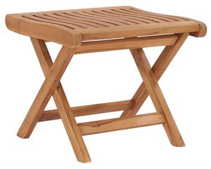 Alfresco Outdoor Solid Wood Folding Footrest in Teak