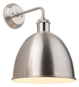 Firstlight 2898BS Genoa 1 Light Wall Light In Brushed Steel Finish