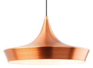 Firstlight 2850CP Leo 1 Light Ceiling Pendant Light In Brushed Copper Finish
