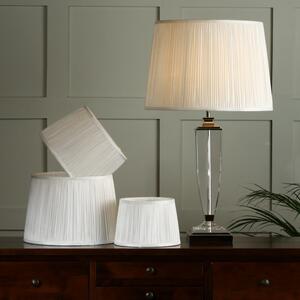 Laura Ashley Hemsley Silk Shade In Cream Finish 40.5cm/16 inch