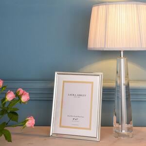 Laura Ashley Boxed Photo Frame In Polished Silver Finish 5x7 inch
