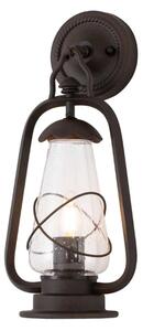 Elstead Miners Outdoor Wall Lantern In Old Bronze Finish IP44