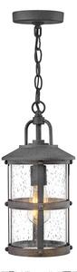 Quintiesse QN-LAKEHOUSE8-S-DZ Lakehouse Small Chain Lantern In Aged Zinc And Driftwood Grey