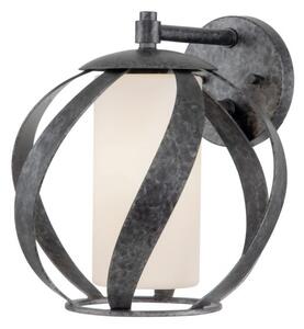 Quintiesse QN-BLACKSMITH1-OBK Blacksmith Single Outdoor Wall Light In Old Black Finish