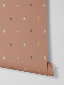 Cork Pears Wallpaper | Default | Piglet in Bed