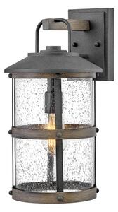 Quintiesse QN-LAKEHOUSE2-M-DZ Lakehouse Medium Wall Light In Aged Zinc And Driftwood Grey
