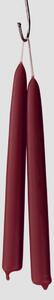 Claret Beeswax Dining Candles Set of 2 | Default | Piglet in Bed