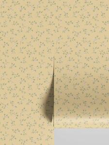 Chamomile Yellow Spring Sprig Wallpaper | Default | Piglet in Bed