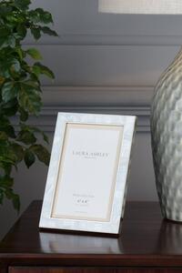 Laura Ashley LA3756181-Q Whitford Photo Frame In Polished Nickel Finish 4 x 6"