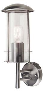 Elstead BRUGES stainless steel exterior wall lantern, IP43