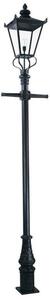 Elstead WSLP1-BLACK Wilmslow exterior post lantern, IP23