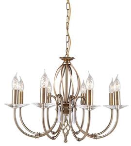 AG8 AB Aegean 8 Light Ceiling Pendant Light