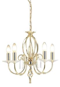 AG5 PB Aegean 5 Light Ceiling Pendant Light