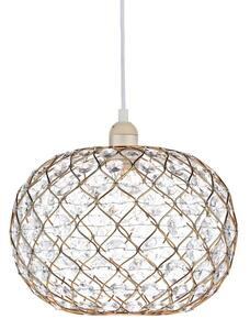 Juanita Small Non Electric Easy Fit Ceiling Pendant In Gold Finish JUA6535