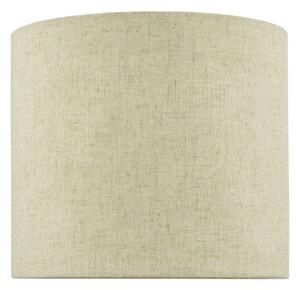 Dar Lighting Jayden Natural Linen Drum Shade 25 cm