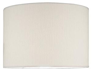 Dar Lighting Delta Ivory Cotton Drum Shade 38 cm