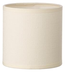 Dar Lighting Antler Cream Cotton Drum Candle Shade 12cm