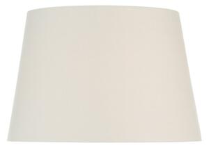 Dar Lighting Cream Cotton Tapered Drum Shade 45 cm
